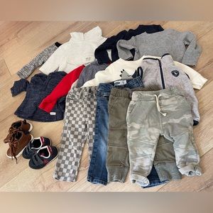 12-18 month boys closet. Fall/winter